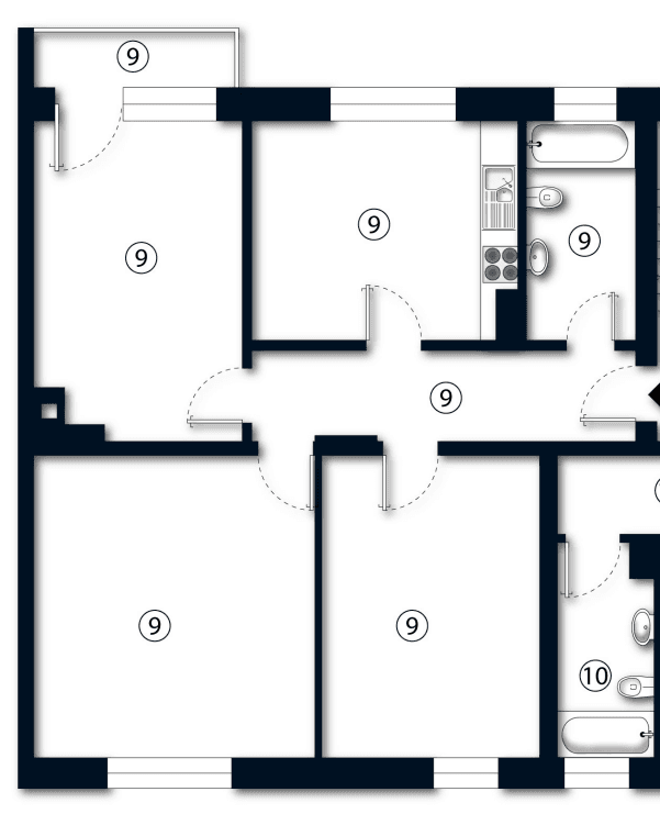 3 bedroom flat to rent, 88 m², Wuppertal, North Rhine-Westphalia 3 bedroom flat to rent, 88 m², Wuppertal, North Rhine-Westphalia