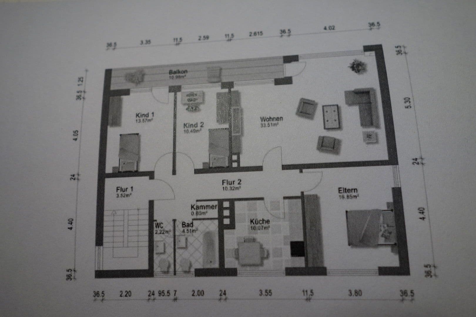 4 bedroom flat to rent, 100 m², Harthausen, Bavaria 4 bedroom flat to rent, 100 m², Harthausen, Bavaria