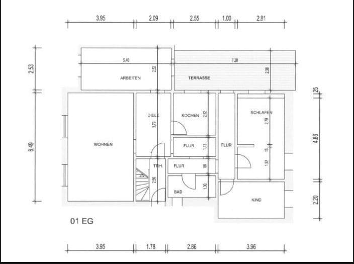 4 bedroom flat to rent, 101 m², Stuttgart, Baden-Württemberg 4 bedroom flat to rent, 101 m², Stuttgart, Baden-Württemberg