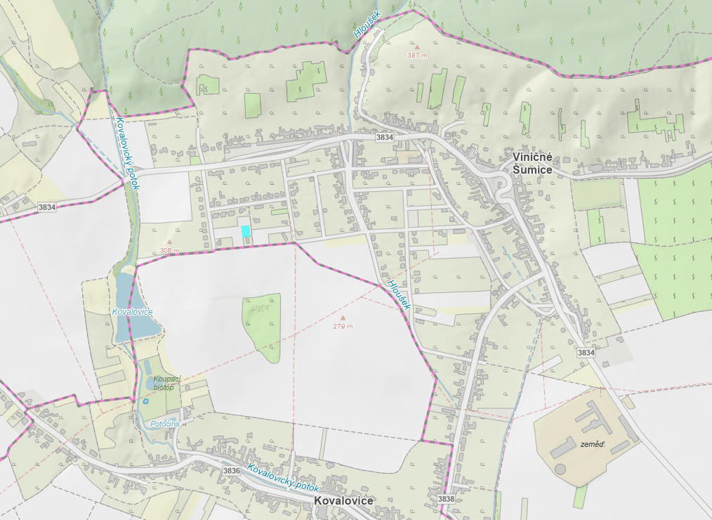plot for sale, 655 m², Viničné Šumice, Jihomoravský Region plot for sale, 655 m², Viničné Šumice, Jihomoravský Region