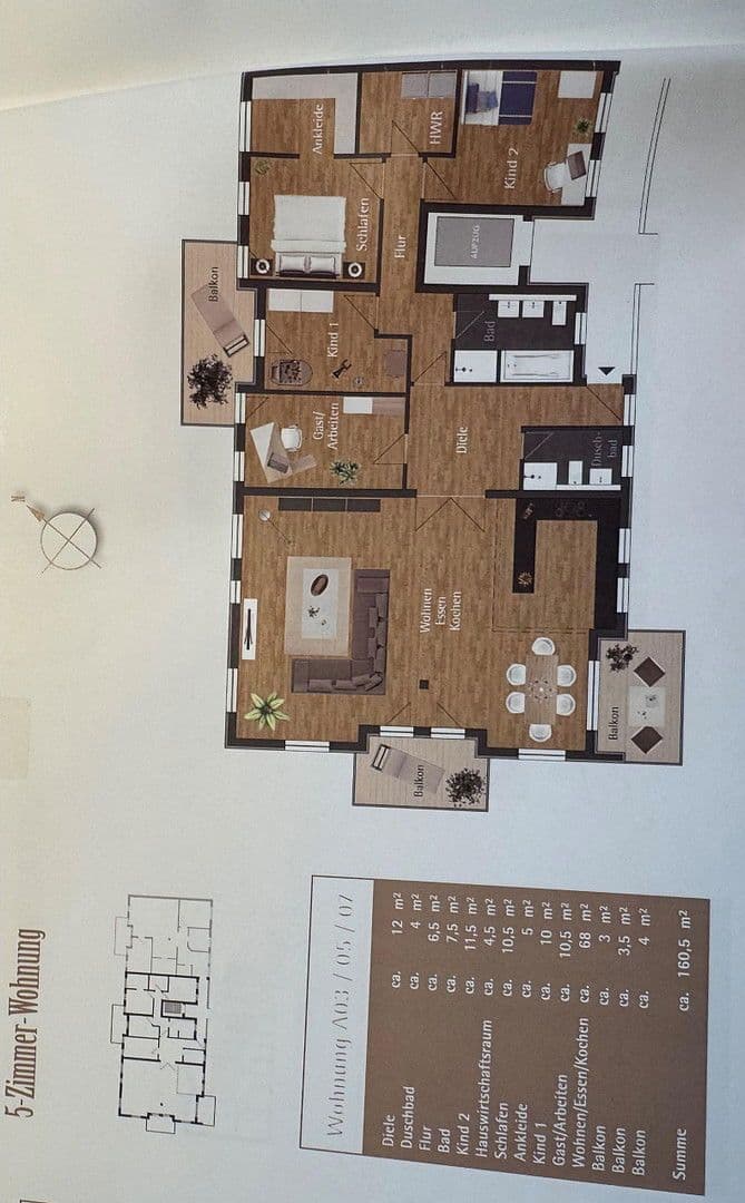 5 bedroom flat for sale, 160 m², Frankfurt, Hesse 5 bedroom flat for sale, 160 m², Frankfurt, Hesse