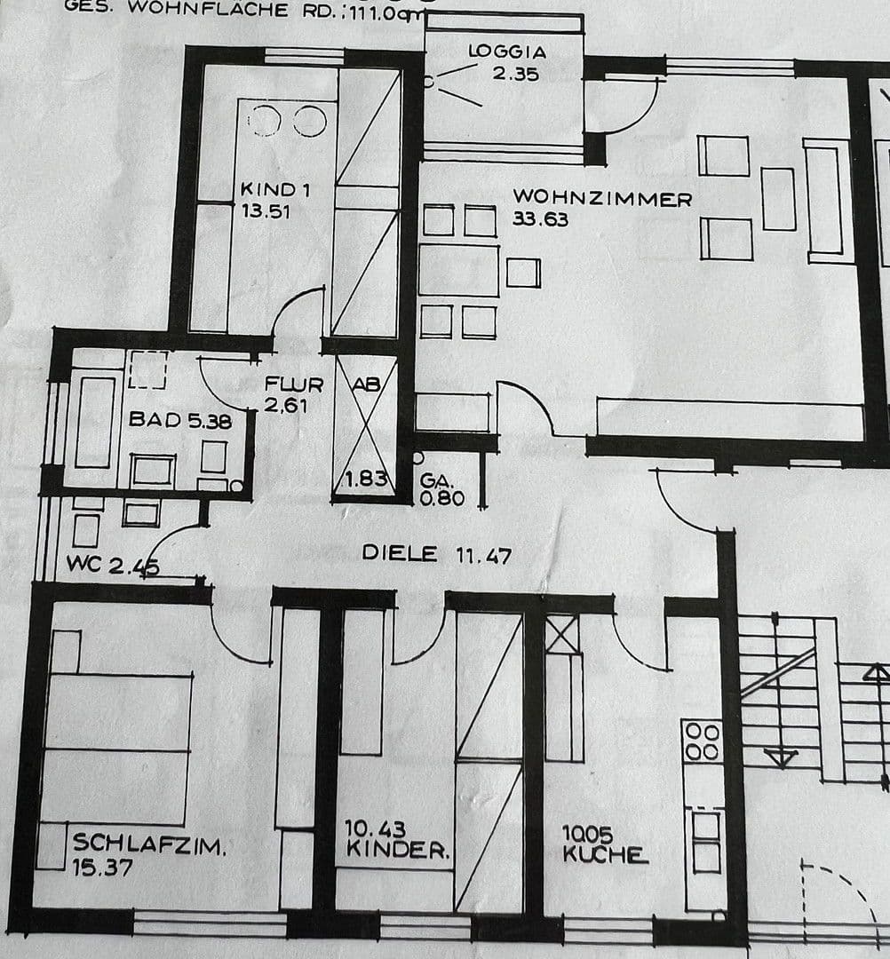 4 bedroom flat for sale, 111 m², Moselstrasse , 9, Essen, North Rhine-Westphalia 4 bedroom flat for sale, 111 m², Moselstrasse , 9, Essen, North Rhine-Westphalia