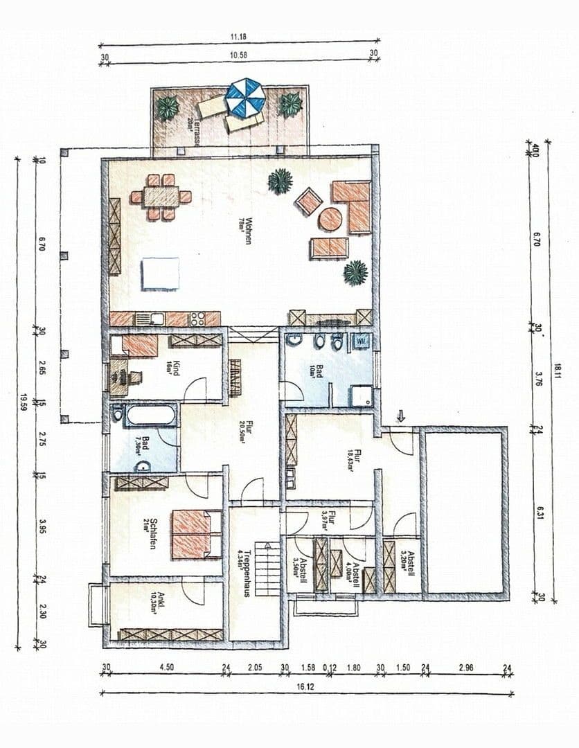 4 bedroom flat for sale, 169 m², Pforzheim, Baden-Württemberg 4 bedroom flat for sale, 169 m², Pforzheim, Baden-Württemberg
