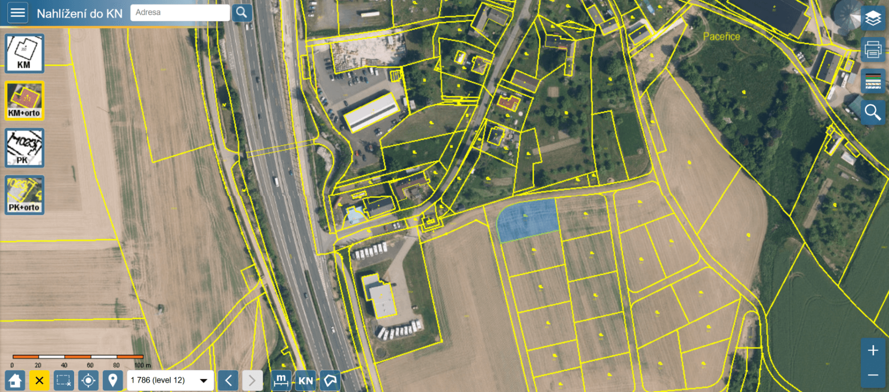 plot for sale, 1,203 m², Paceřice, Liberecký Region plot for sale, 1,203 m², Paceřice, Liberecký Region
