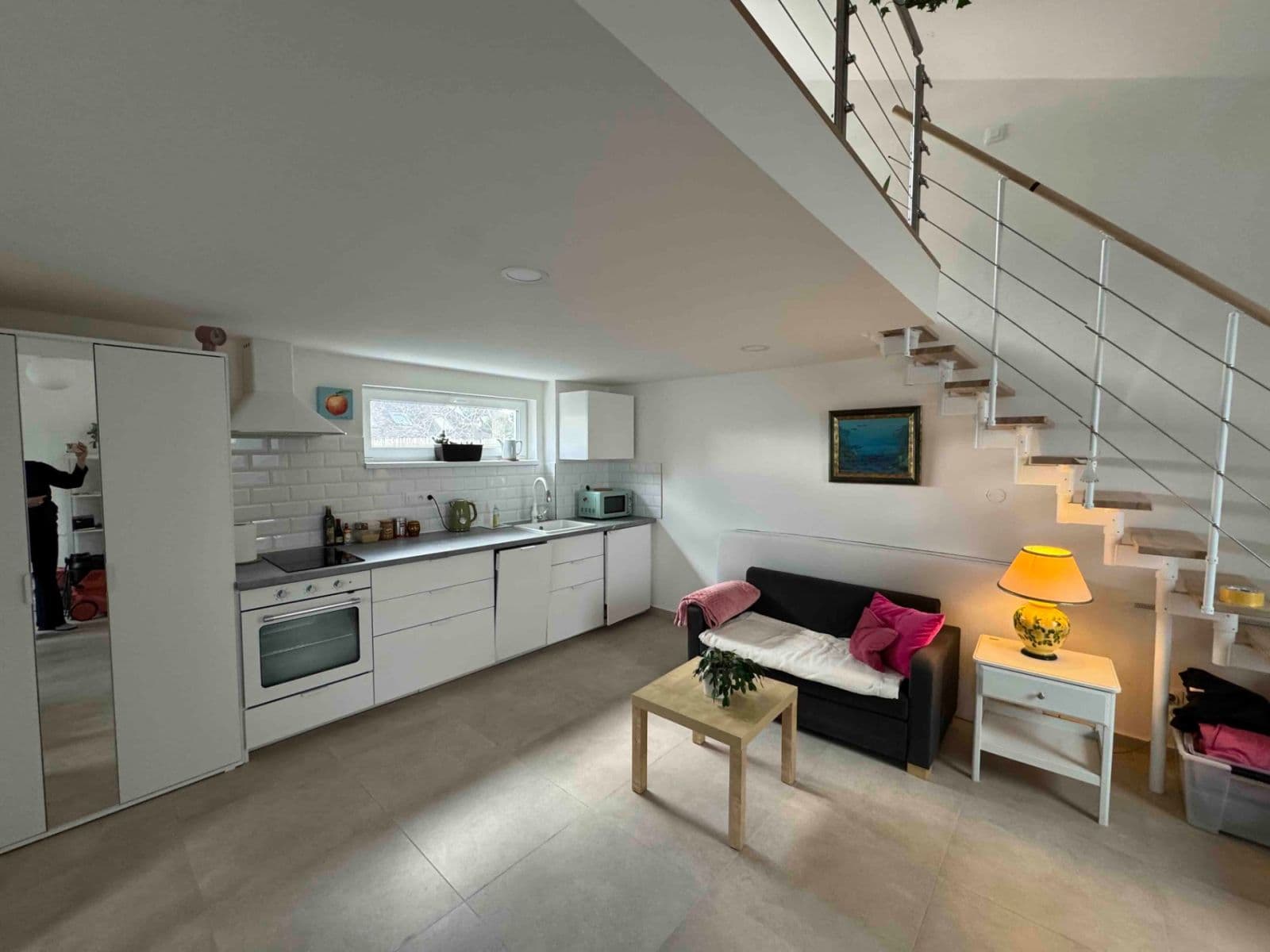 1 bedroom with open-plan kitchen flat to rent, 36 m², Za Lužinami, Prague, Prague 1 bedroom with open-plan kitchen flat to rent, 36 m², Za Lužinami, Prague, Prague