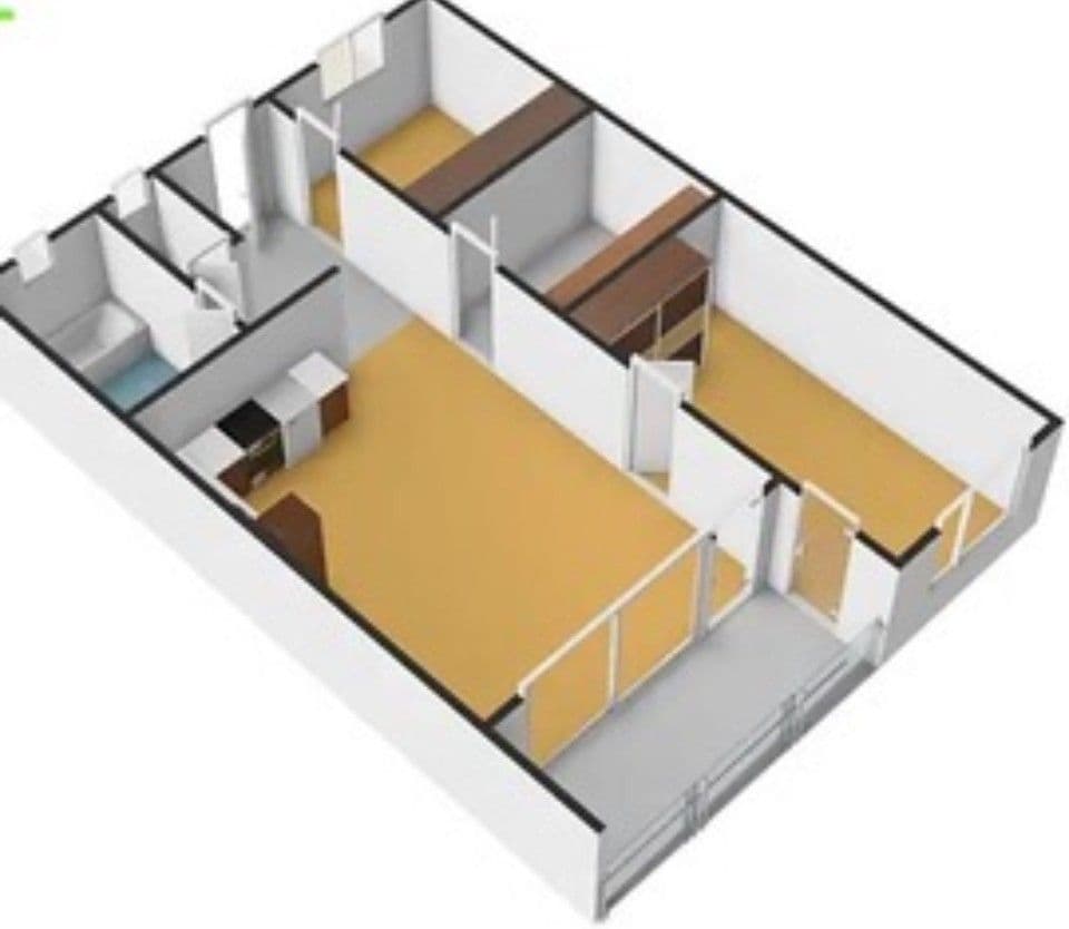 2 bedroom with open-plan kitchen flat to rent, 72 m², Humpolecká, Liberec, Liberecký Region 2 bedroom with open-plan kitchen flat to rent, 72 m², Humpolecká, Liberec, Liberecký Region