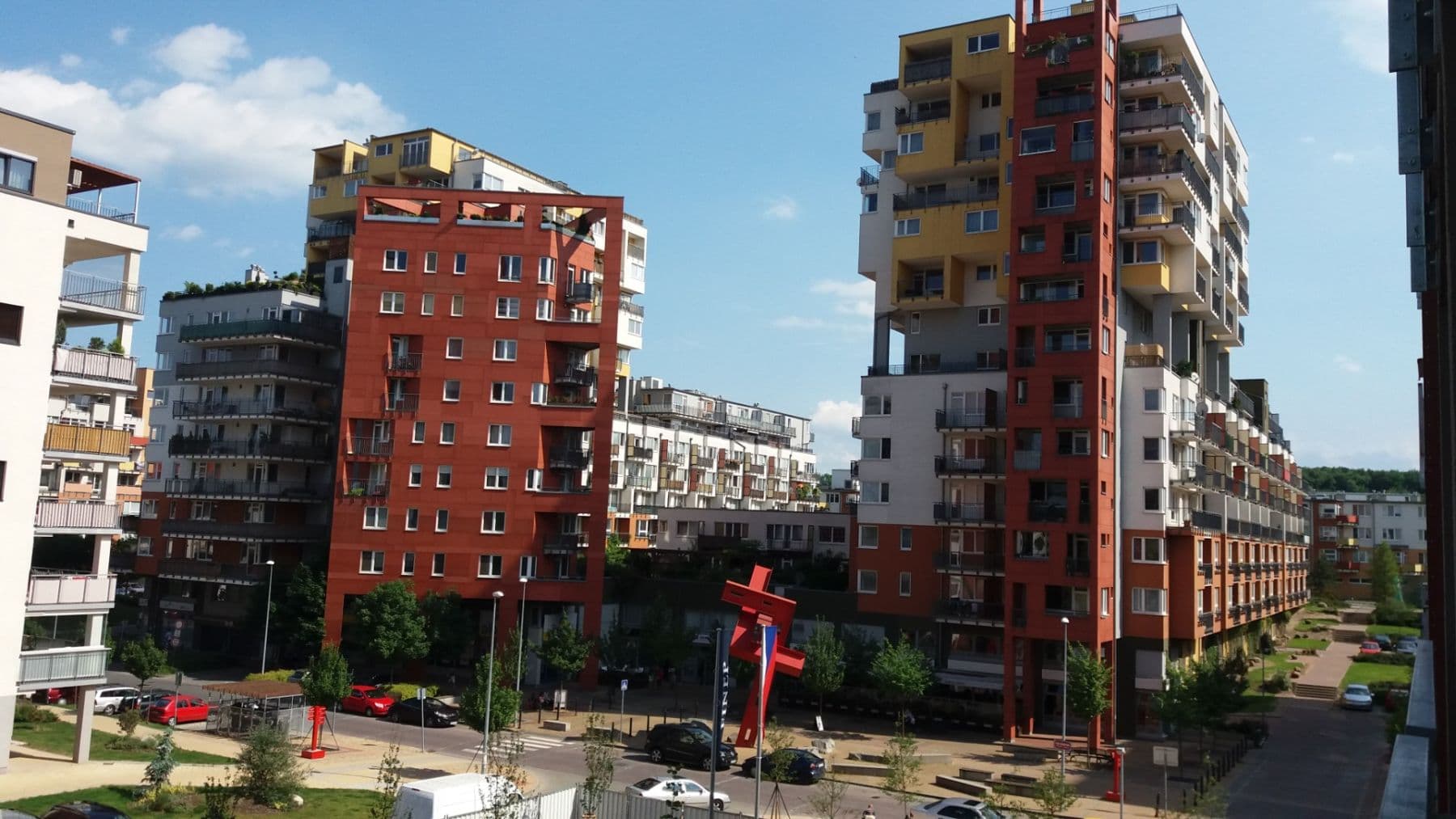 1 bedroom with open-plan kitchen flat to rent, 53 m², Pod Harfou, Prague, Prague 1 bedroom with open-plan kitchen flat to rent, 53 m², Pod Harfou, Prague, Prague