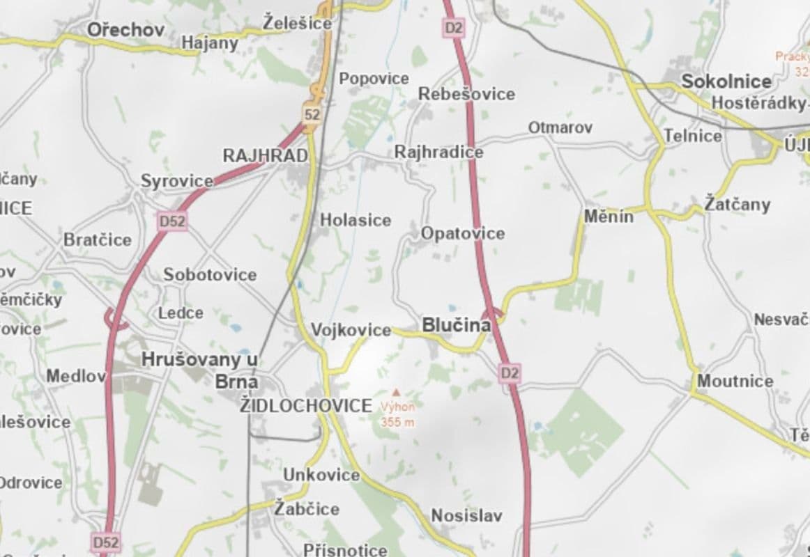 plot for sale, 1,979 m², Vojkovice, Jihomoravský Region plot for sale, 1,979 m², Vojkovice, Jihomoravský Region