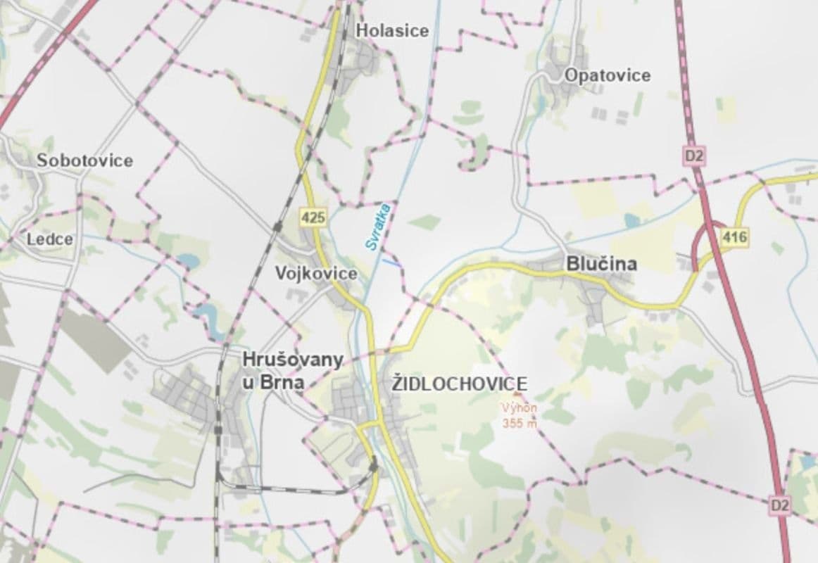 plot for sale, 615 m², Vojkovice, Jihomoravský Region plot for sale, 615 m², Vojkovice, Jihomoravský Region