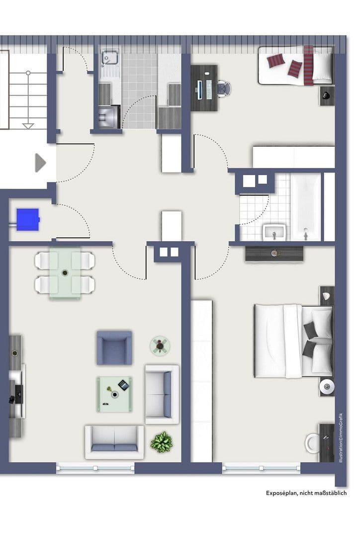2 bedroom flat to rent, 66 m², Karlstr. 21, Fürth, Bavaria 2 bedroom flat to rent, 66 m², Karlstr. 21, Fürth, Bavaria