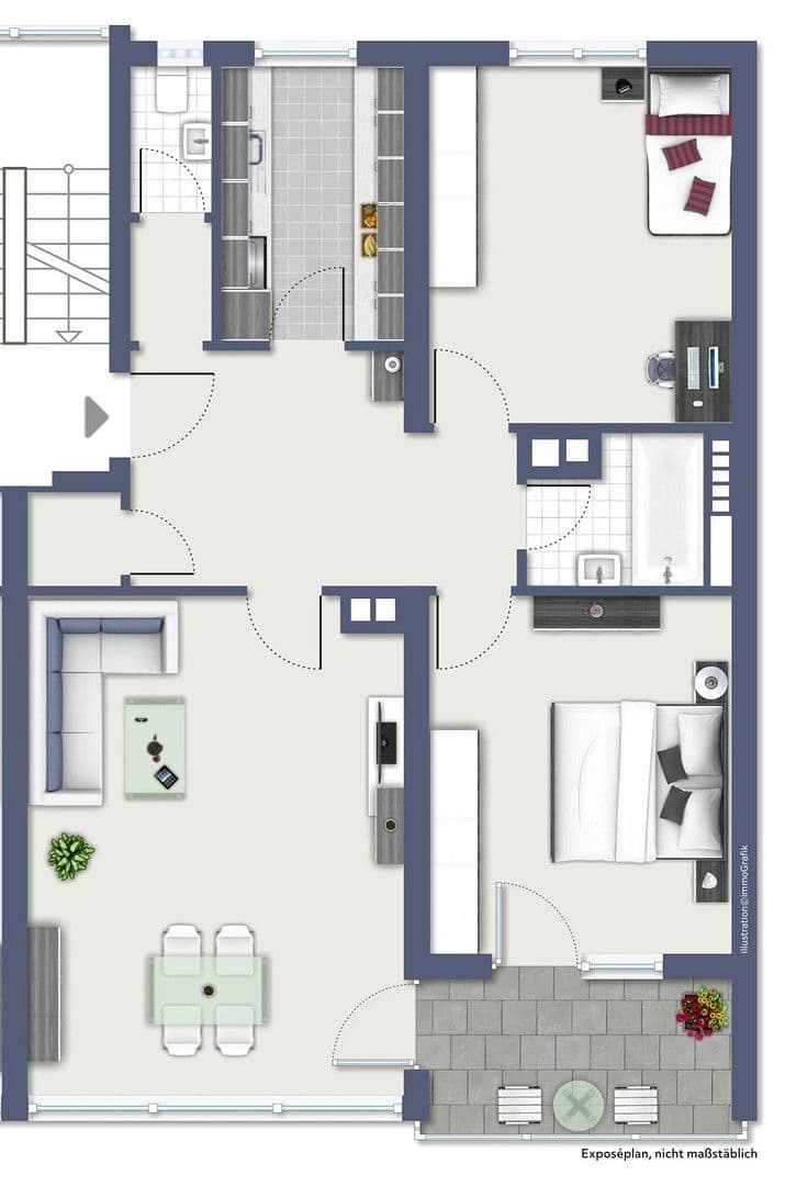 3 bedroom flat to rent, 83 m², Karlstr. 21, Fürth, Bavaria 3 bedroom flat to rent, 83 m², Karlstr. 21, Fürth, Bavaria
