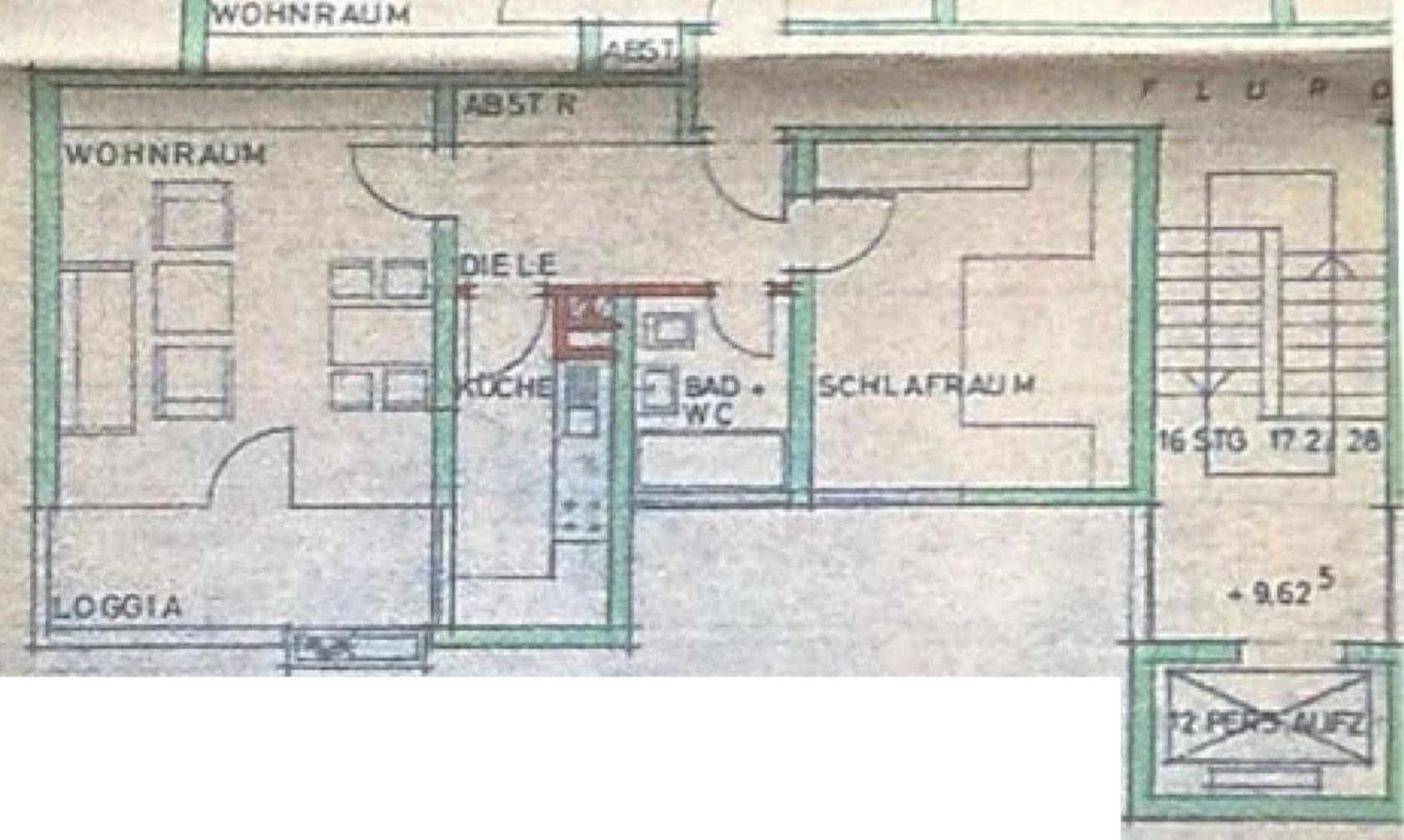 2 bedroom flat to rent, 60 m², Irgenhöhe 30, Saarbrücken, Saarland 2 bedroom flat to rent, 60 m², Irgenhöhe 30, Saarbrücken, Saarland