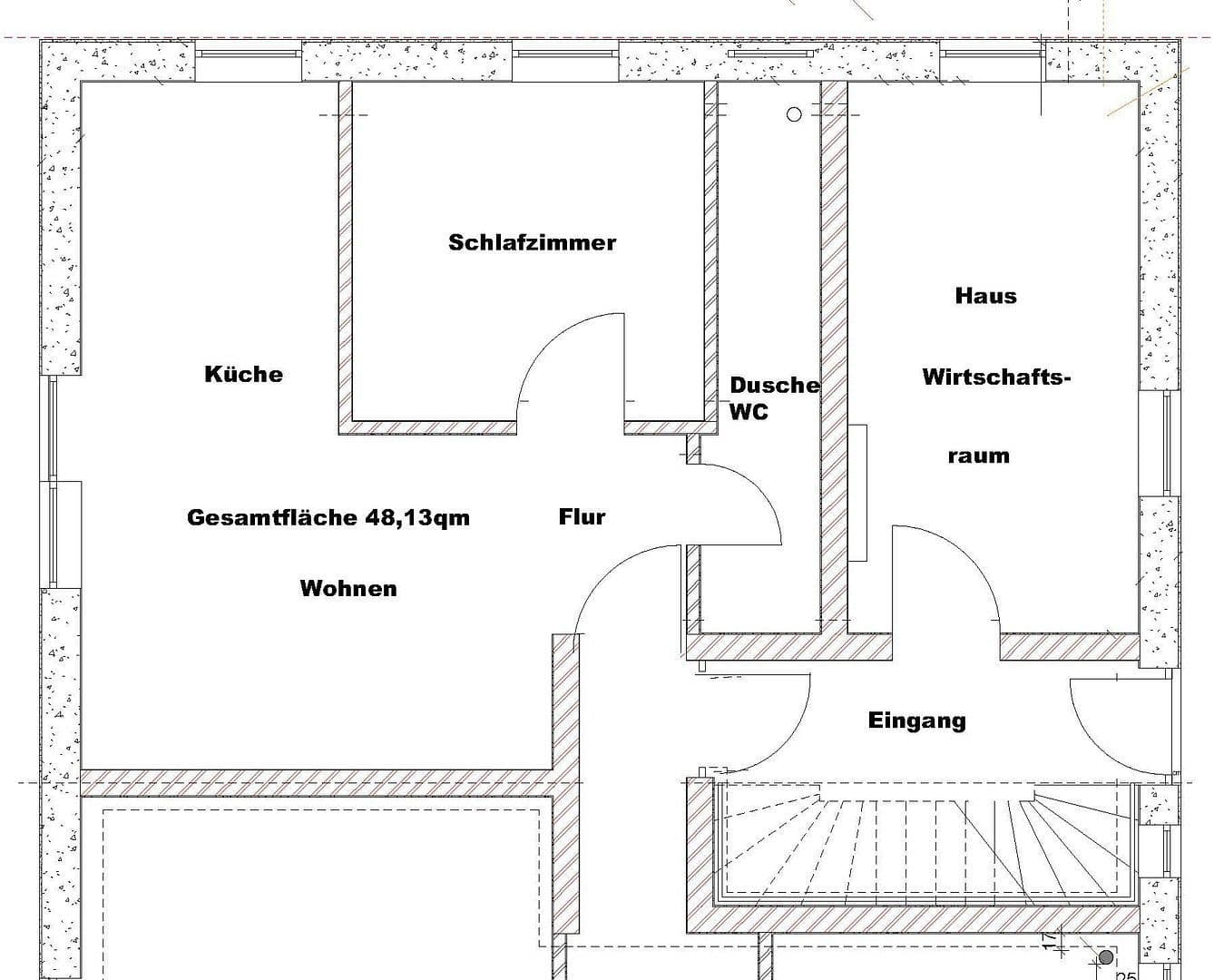 2 bedroom flat to rent, 49 m², Neckarstr. 1, Oranienburg, Brandenburg 2 bedroom flat to rent, 49 m², Neckarstr. 1, Oranienburg, Brandenburg