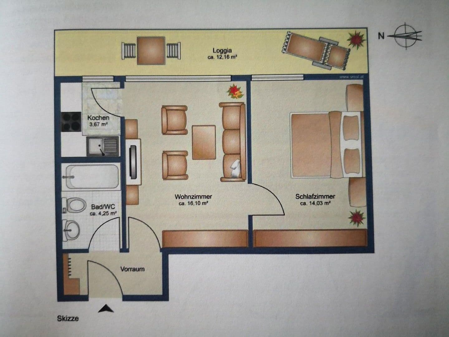 2 bedroom flat for sale, 42 m², Salzburg, Salzburg 2 bedroom flat for sale, 42 m², Salzburg, Salzburg