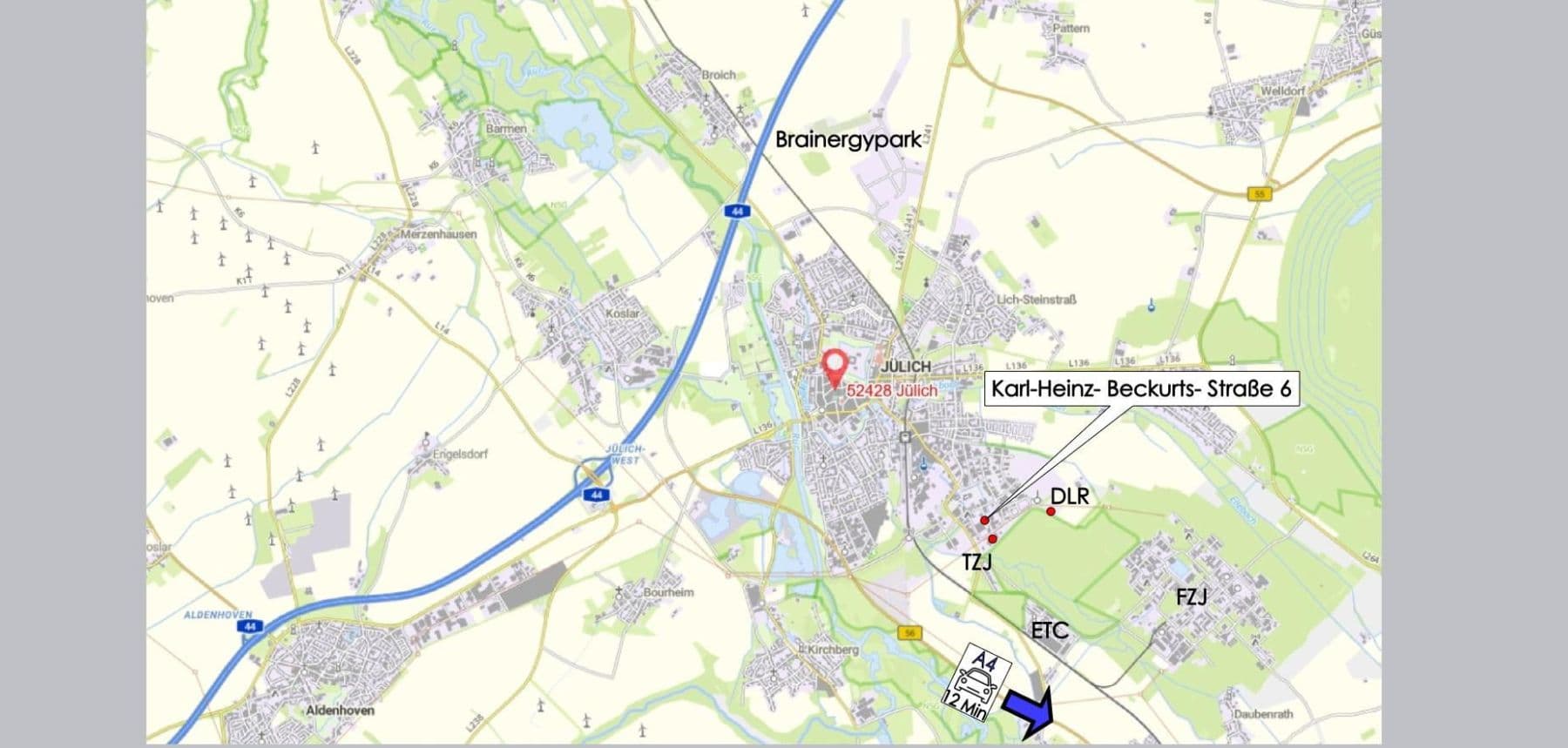 office to rent, 250 m², Karl-Heinz-Beckurts-Straße 6, Jülich, North Rhine-Westphalia office to rent, 250 m², Karl-Heinz-Beckurts-Straße 6, Jülich, North Rhine-Westphalia