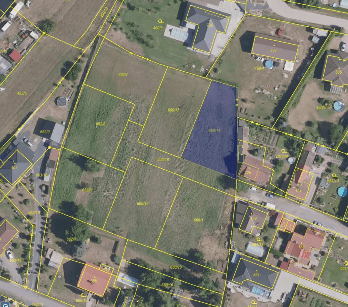 plot for sale, 840 m², Tišice, Středočeský Region plot for sale, 840 m², Tišice, Středočeský Region