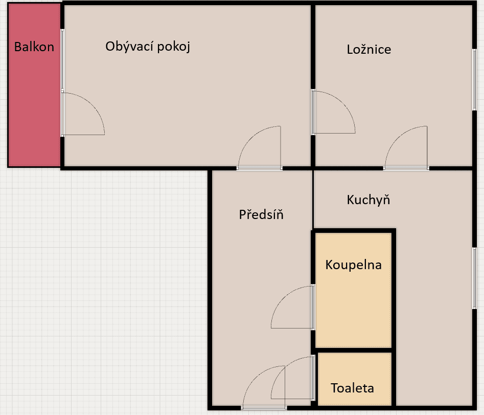 2 bedroom flat to rent, 55 m², Říjnová, Chodov, Karlovarský Region 2 bedroom flat to rent, 55 m², Říjnová, Chodov, Karlovarský Region
