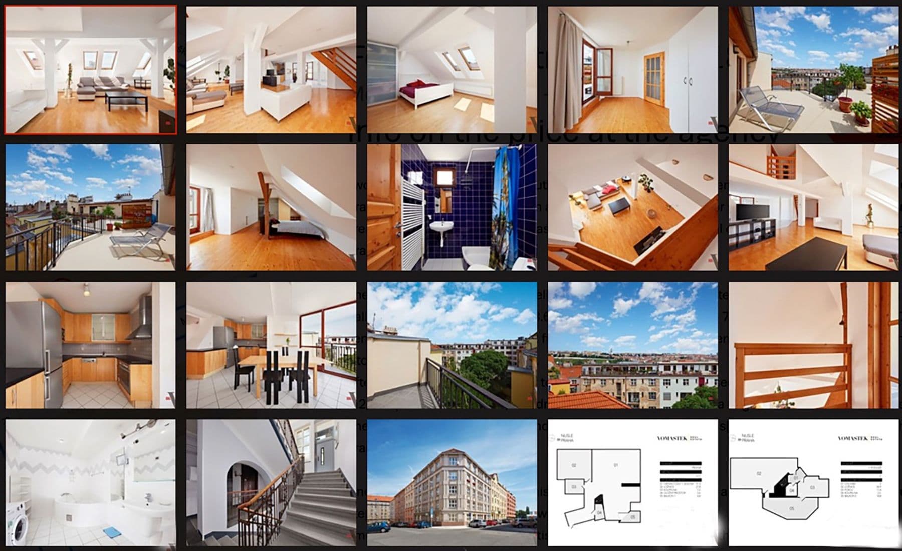 2 bedroom with open-plan kitchen flat to rent, 205 m², Mojmírova, Prague, Prague 2 bedroom with open-plan kitchen flat to rent, 205 m², Mojmírova, Prague, Prague