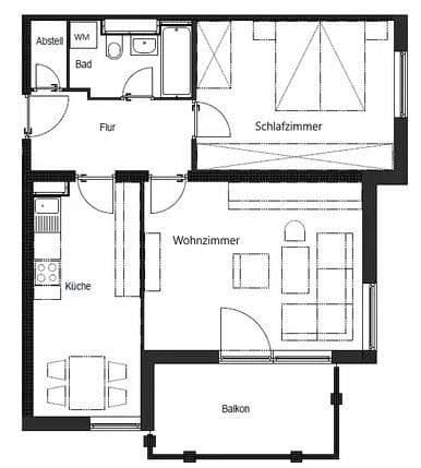 2 bedroom flat to rent, 60 m², Simmlerstr. 15, Pforzheim, Baden-Württemberg 2 bedroom flat to rent, 60 m², Simmlerstr. 15, Pforzheim, Baden-Württemberg