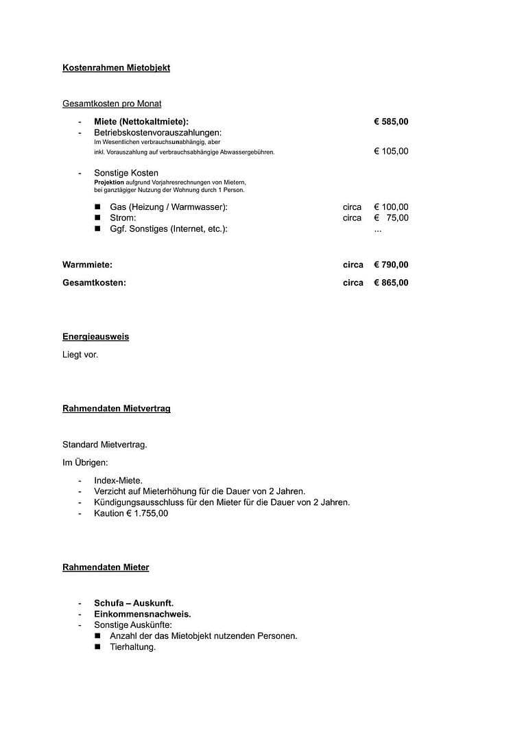 3 bedroom flat to rent, 60 m², Obere Goethestraße 82, Gladbeck, North Rhine-Westphalia 3 bedroom flat to rent, 60 m², Obere Goethestraße 82, Gladbeck, North Rhine-Westphalia