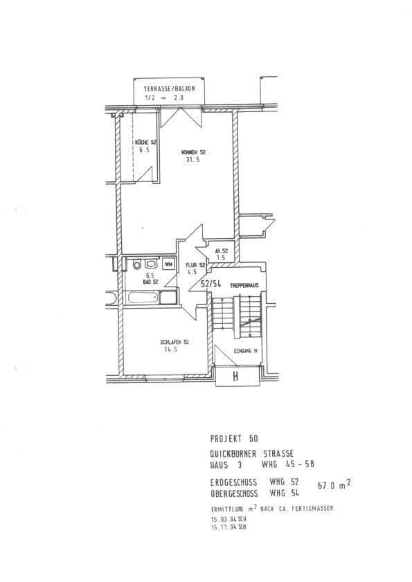 2 bedroom flat for sale, 67 m², Quickborner Straße 142, Norderstedt, Schleswig-Holstein 2 bedroom flat for sale, 67 m², Quickborner Straße 142, Norderstedt, Schleswig-Holstein