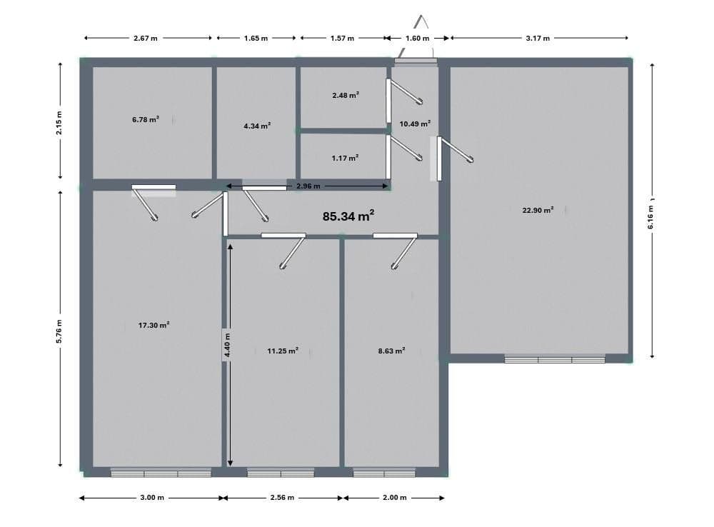 3 bedroom flat for sale, 86 m², Wien, Vienna 3 bedroom flat for sale, 86 m², Wien, Vienna