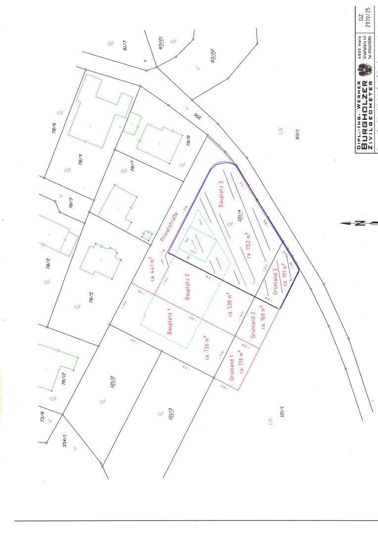 plot for sale, 1,343 m², Krenglbach, Upper Austria plot for sale, 1,343 m², Krenglbach, Upper Austria