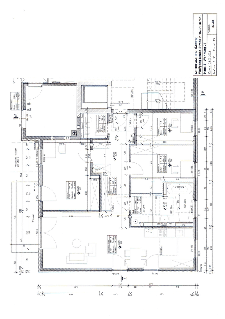 4 bedroom flat to rent, 102 m², Wolfgang-Knabe-Straße 4, Bernau, Brandenburg 4 bedroom flat to rent, 102 m², Wolfgang-Knabe-Straße 4, Bernau, Brandenburg