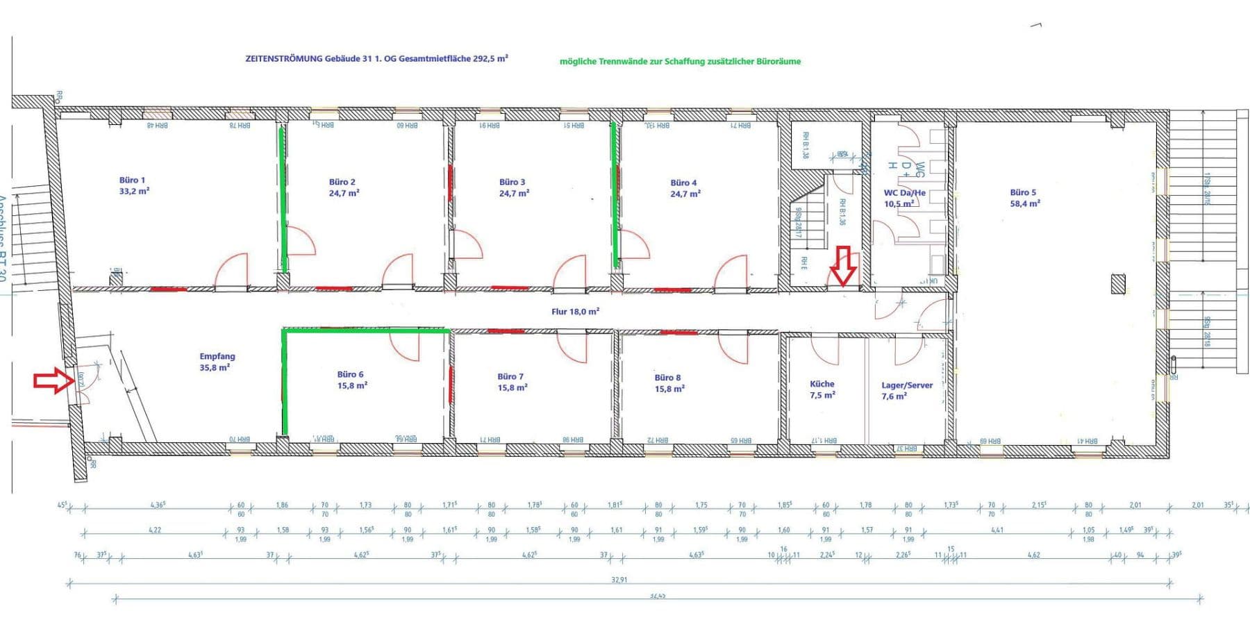 office to rent, 293 m², Königsbrücker Straße 96, Dresden, Saxony office to rent, 293 m², Königsbrücker Straße 96, Dresden, Saxony