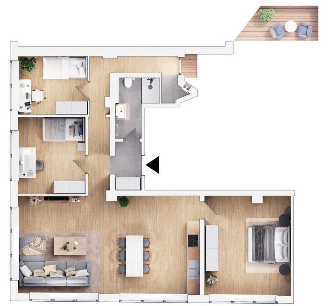 4 bedroom flat for sale, 100 m², Nürnberg, Bavaria 4 bedroom flat for sale, 100 m², Nürnberg, Bavaria