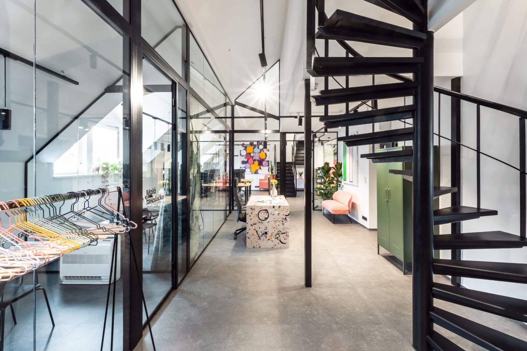 office to rent, 15 m², Americká, Prague, Prague office to rent, 15 m², Americká, Prague, Prague