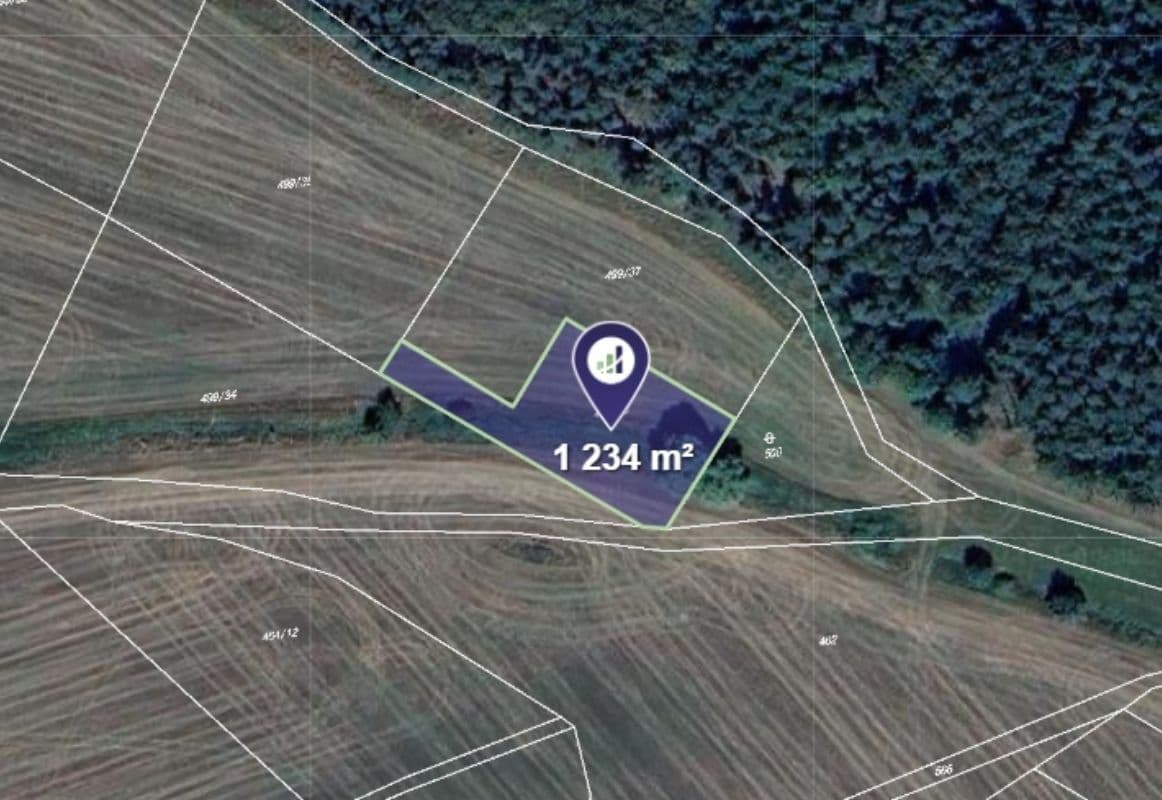 plot for sale, 1,998 m², Dolní Hbity, Středočeský Region plot for sale, 1,998 m², Dolní Hbity, Středočeský Region