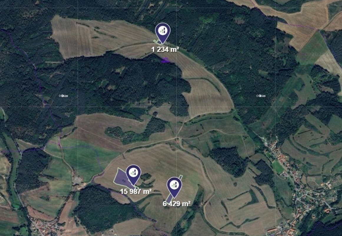 plot for sale, 1,998 m², Dolní Hbity, Středočeský Region plot for sale, 1,998 m², Dolní Hbity, Středočeský Region