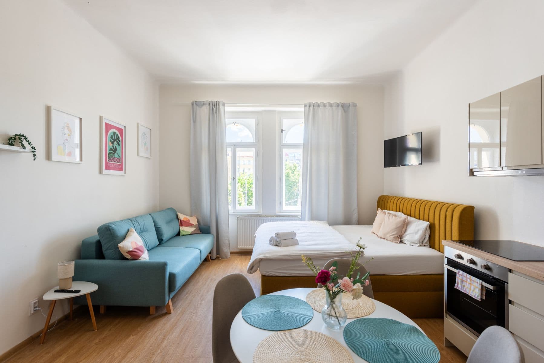 flat to rent, 30 m², Těšnov, Prague, Prague flat to rent, 30 m², Těšnov, Prague, Prague