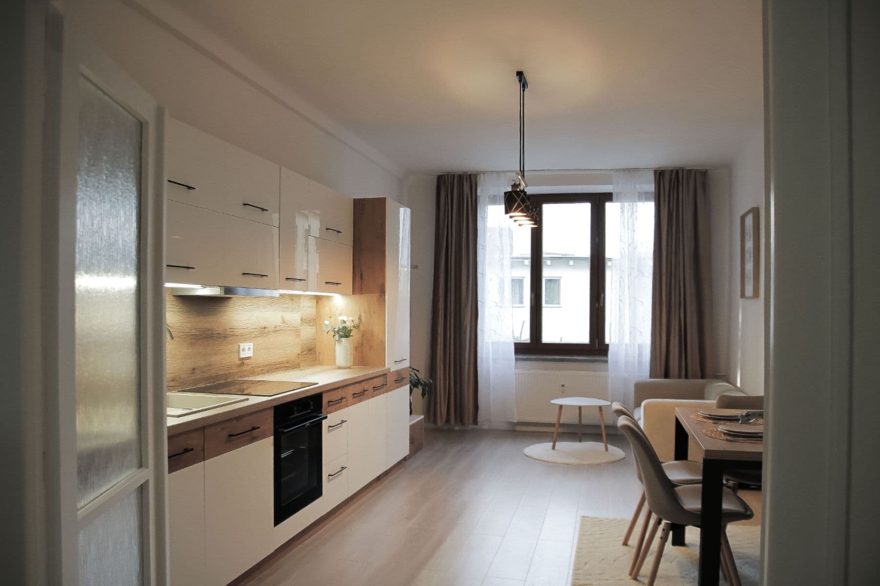 1 bedroom with open-plan kitchen flat to rent, 49 m², Ke Strašnické, Prague, Prague 1 bedroom with open-plan kitchen flat to rent, 49 m², Ke Strašnické, Prague, Prague