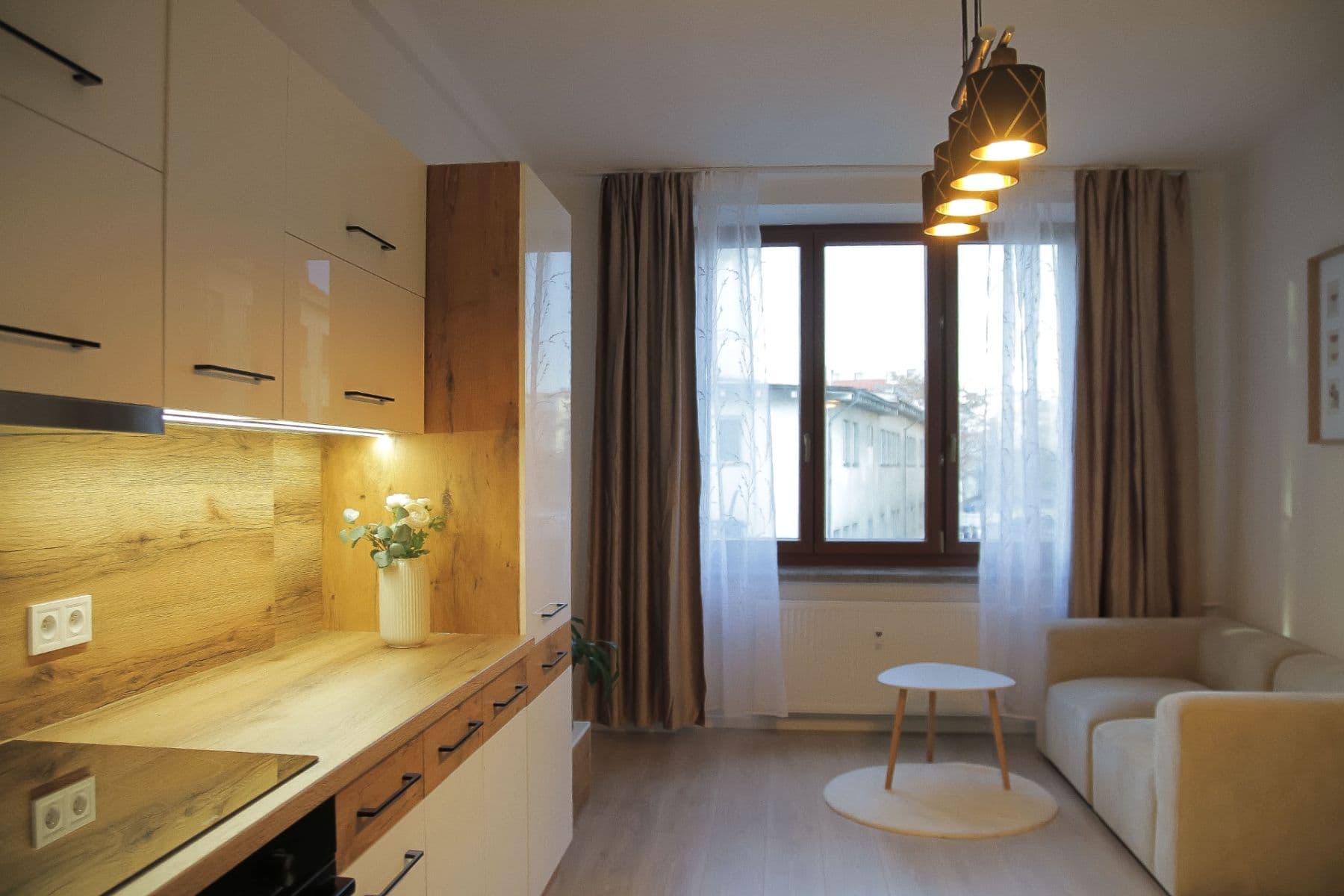 1 bedroom with open-plan kitchen flat to rent, 49 m², Ke Strašnické, Prague, Prague 1 bedroom with open-plan kitchen flat to rent, 49 m², Ke Strašnické, Prague, Prague