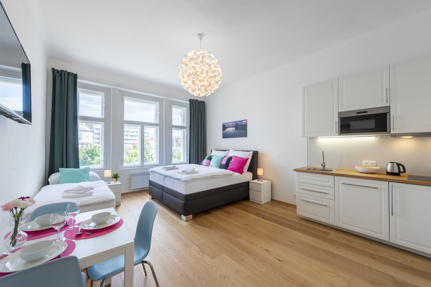 flat to rent, 35 m², Těšnov, Prague, Prague flat to rent, 35 m², Těšnov, Prague, Prague