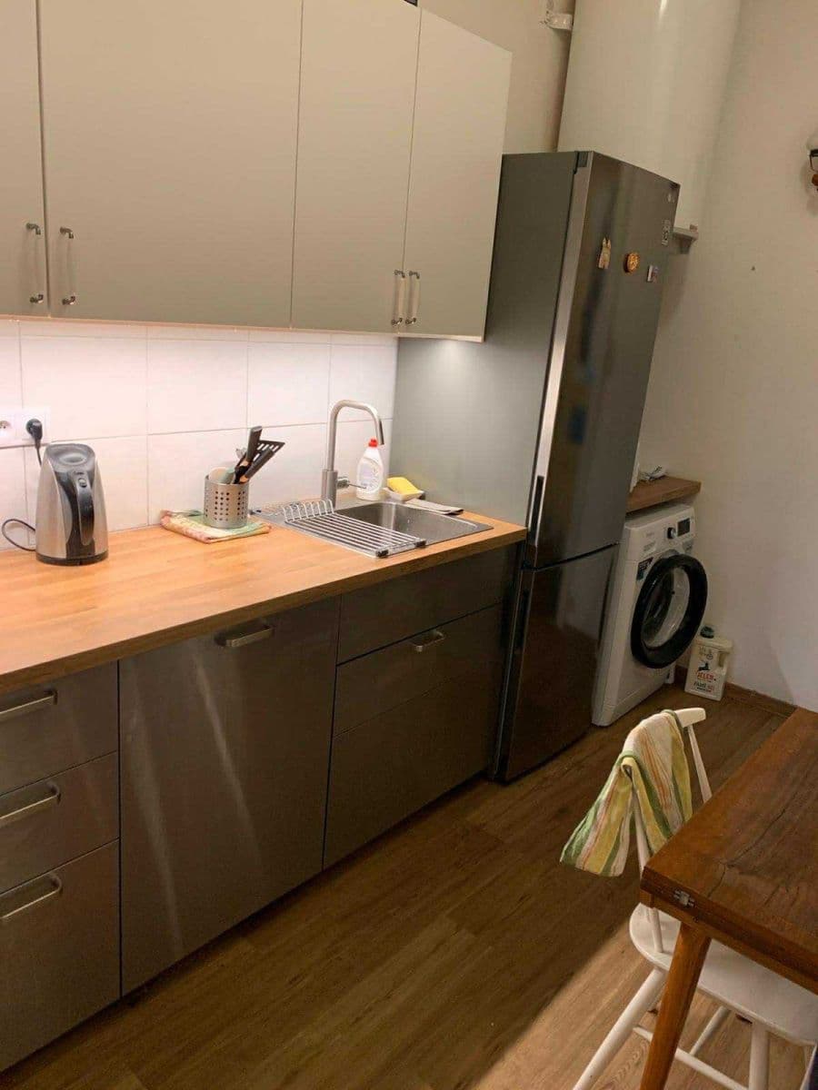 2 bedroom with open-plan kitchen flat to rent, 30 m², Rumunská, Prague, Prague 2 bedroom with open-plan kitchen flat to rent, 30 m², Rumunská, Prague, Prague