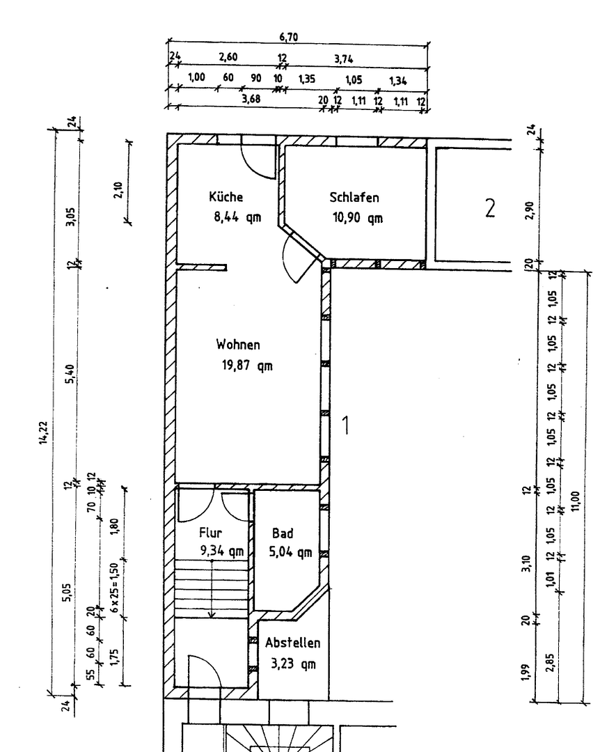 2 bedroom flat to rent, 57 m², Poststraße 40, Naumburg (Saale), Saxony-Anhalt 2 bedroom flat to rent, 57 m², Poststraße 40, Naumburg (Saale), Saxony-Anhalt