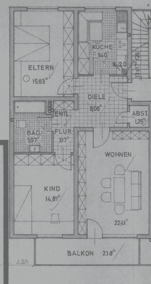 2 bedroom with open-plan kitchen flat to rent, 83 m², Borgmannshof 32, Gelsenkirchen, North Rhine-Westphalia 2 bedroom with open-plan kitchen flat to rent, 83 m², Borgmannshof 32, Gelsenkirchen, North Rhine-Westphalia