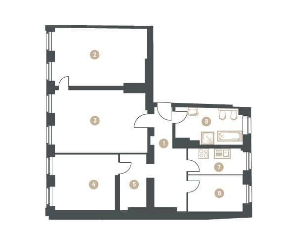 4 bedroom flat for sale, 92 m², Gerichtstraße 7, Berlin, Berlin 4 bedroom flat for sale, 92 m², Gerichtstraße 7, Berlin, Berlin