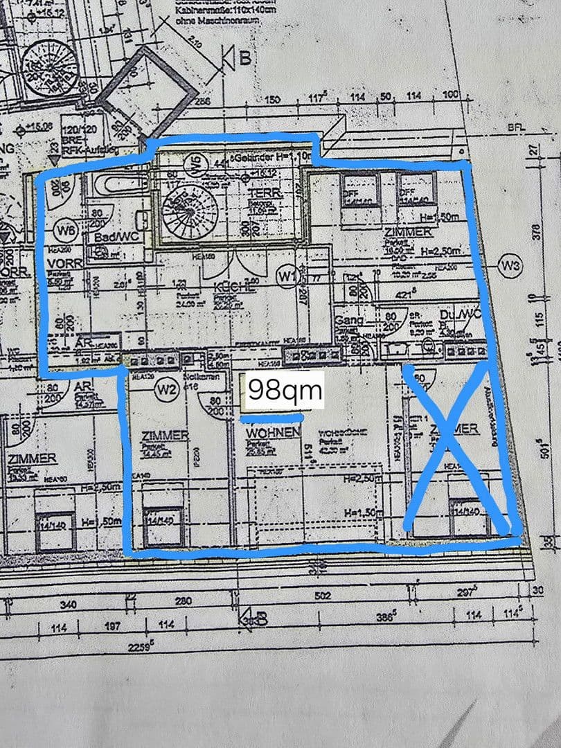 3 bedroom flat to rent, 98 m², Schumanngasse 54, Wien, Vienna 3 bedroom flat to rent, 98 m², Schumanngasse 54, Wien, Vienna