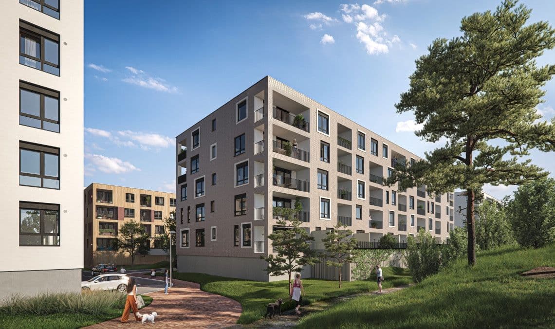 1 bedroom with open-plan kitchen flat to rent, 58 m², Stočesova, Prague, Prague 1 bedroom with open-plan kitchen flat to rent, 58 m², Stočesova, Prague, Prague