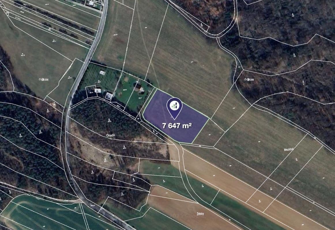 plot for sale, 7,647 m², Letovice, Jihomoravský Region plot for sale, 7,647 m², Letovice, Jihomoravský Region