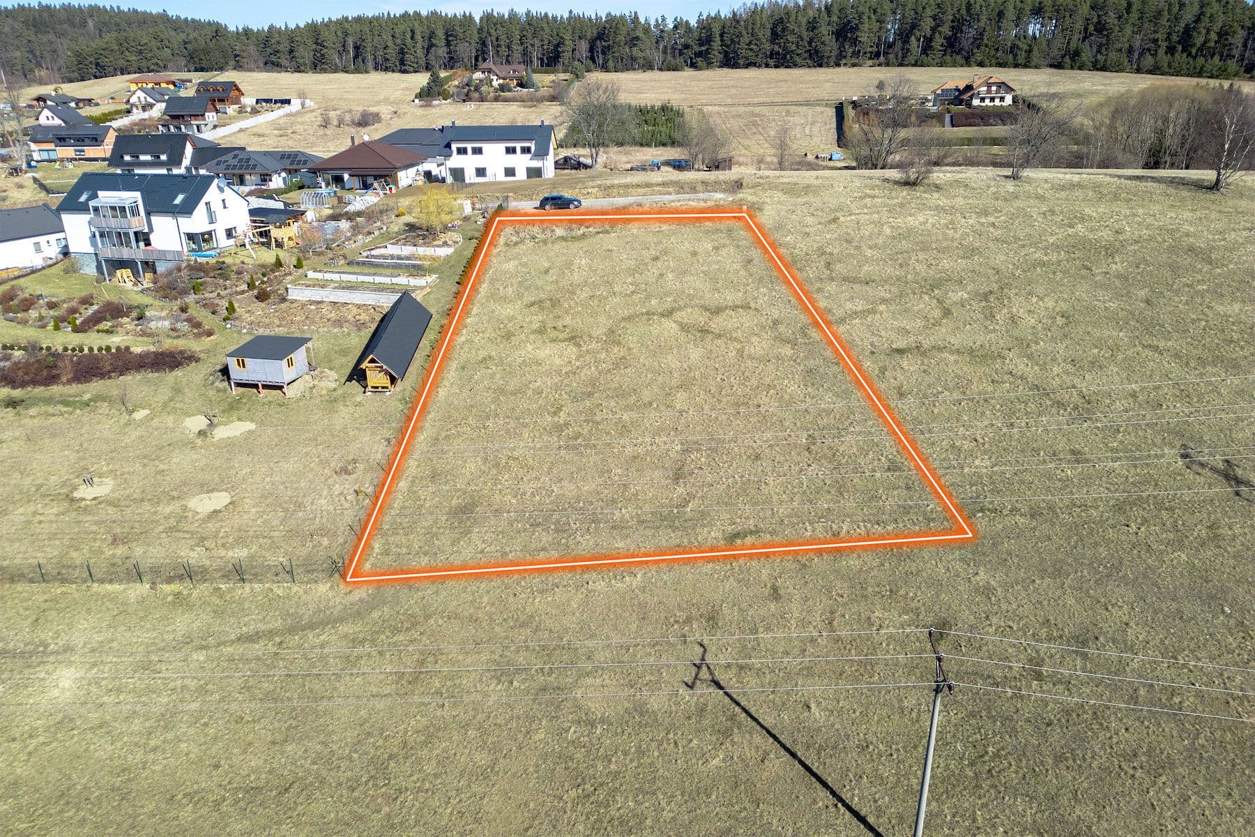 plot for sale, 1,287 m², Vimperk, Jihočeský Region plot for sale, 1,287 m², Vimperk, Jihočeský Region