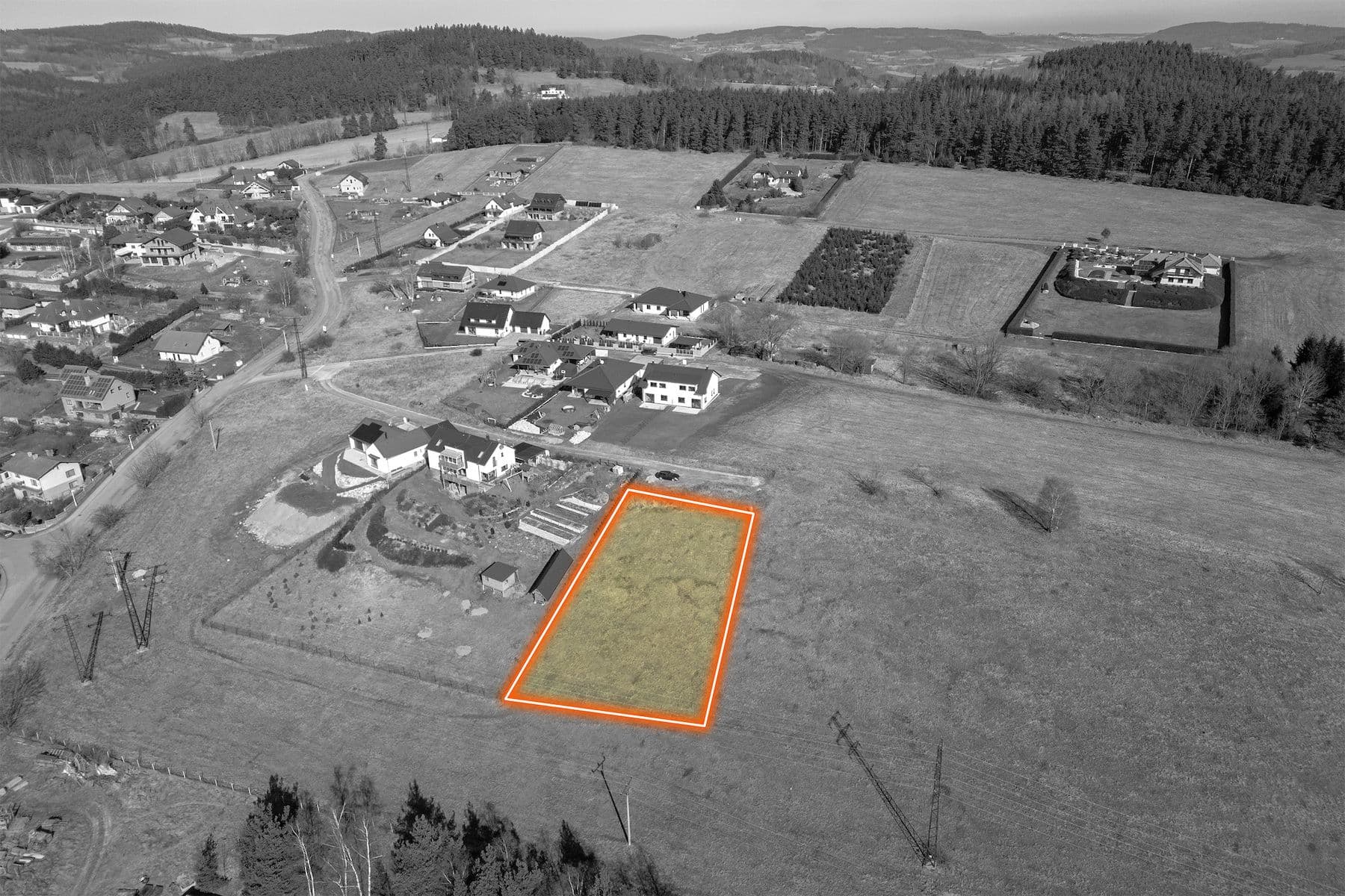 plot for sale, 1,287 m², Vimperk, Jihočeský Region plot for sale, 1,287 m², Vimperk, Jihočeský Region