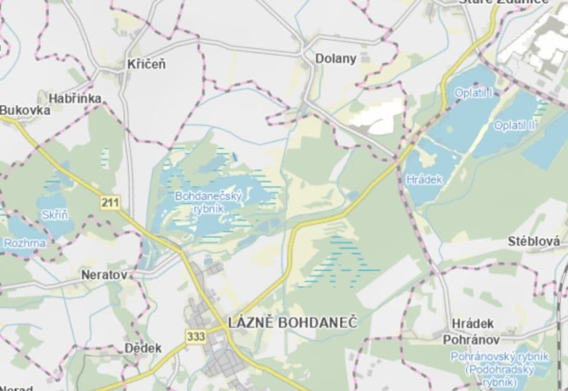 plot for sale, 1,391 m², Lázně Bohdaneč, Pardubický Region plot for sale, 1,391 m², Lázně Bohdaneč, Pardubický Region