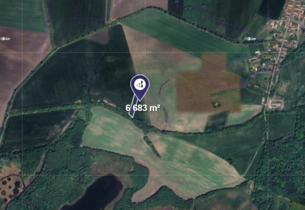 plot for sale, 1,671 m², Lázně Bohdaneč, Pardubický Region plot for sale, 1,671 m², Lázně Bohdaneč, Pardubický Region