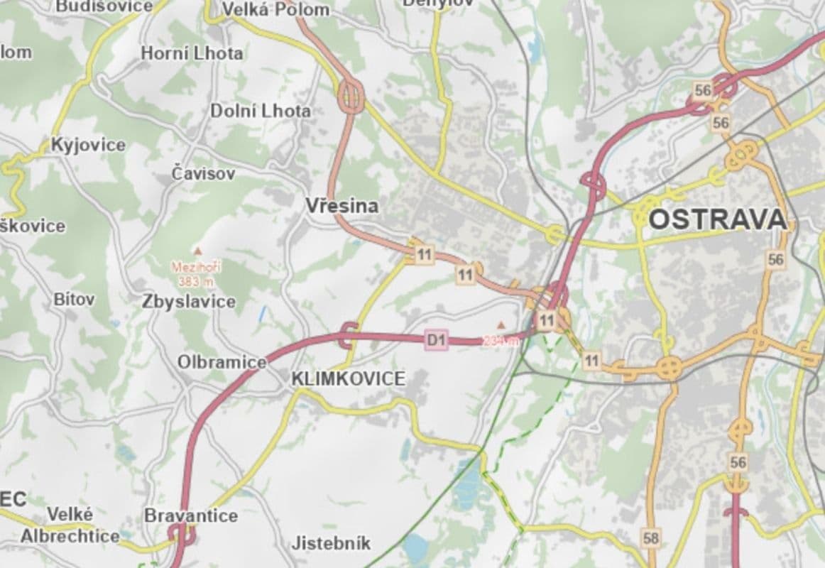 plot for sale, 6,941 m², Klimkovice, Moravskoslezský Region plot for sale, 6,941 m², Klimkovice, Moravskoslezský Region