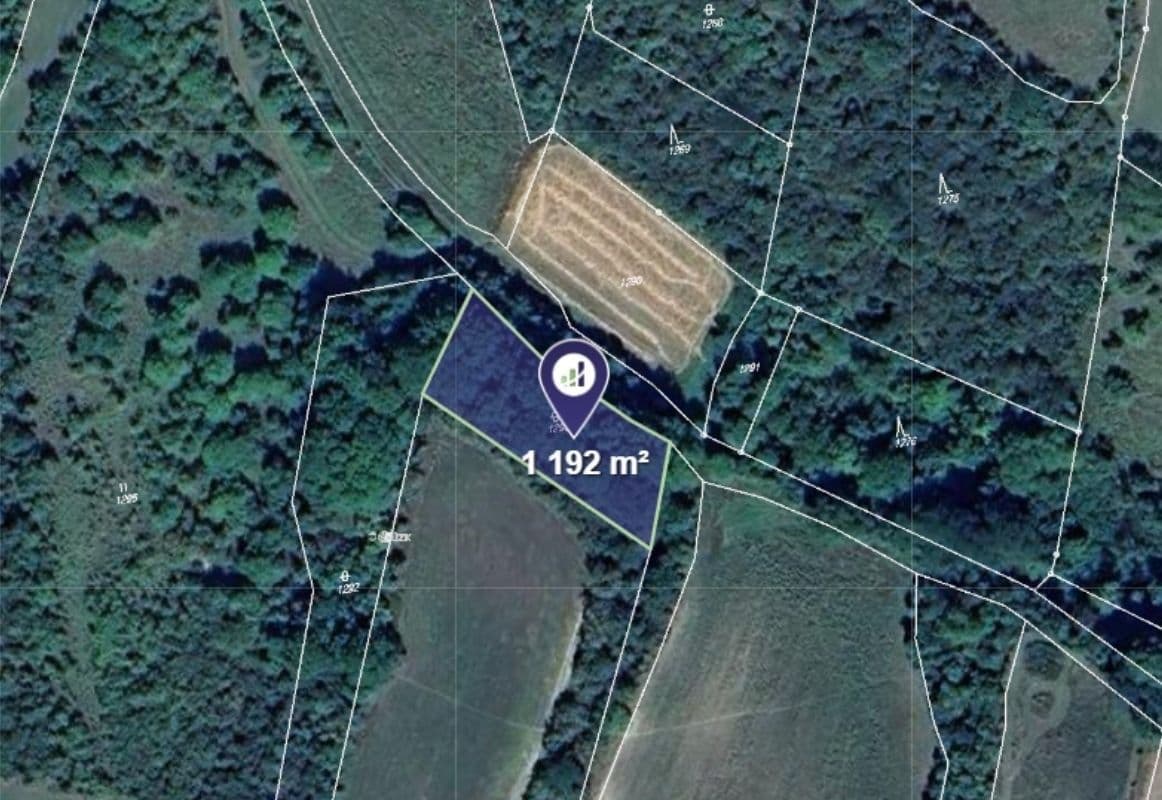 plot for sale, 1,192 m², Vysoká, Středočeský Region plot for sale, 1,192 m², Vysoká, Středočeský Region